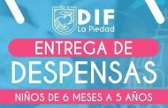 Favorece gobierno de La Piedad con despensas para menores de edad