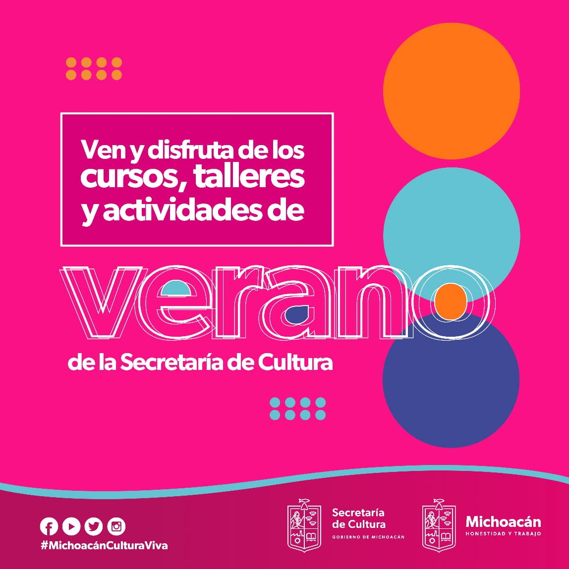 Oferta Secum más de 130 talleres y actividades de verano