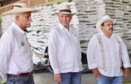 *Casi 100% de fertilizante entregado a pequeños productores de Michoacán*