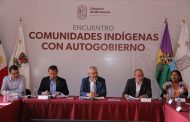 Desde Michoacán, México reconoce que pueblos indígenas pueden organizarse: Bedolla