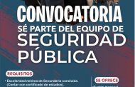 Emiten convocatoria para ingresar a seguridad pública en Jacona 