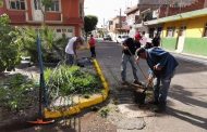 Realizaron Faena de limpieza y mejoramiento en el Generalísimo Morelos