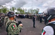 Ejército Mexicano y Guardia Nacional despliegan fuerte dispositivo de tropas