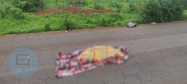 Desconocido muere al ser atropellado en Tangamandapio