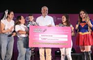 Niñas y niños con cáncer no están solos; 400 familias reciben apoyo para seguir: Bedolla