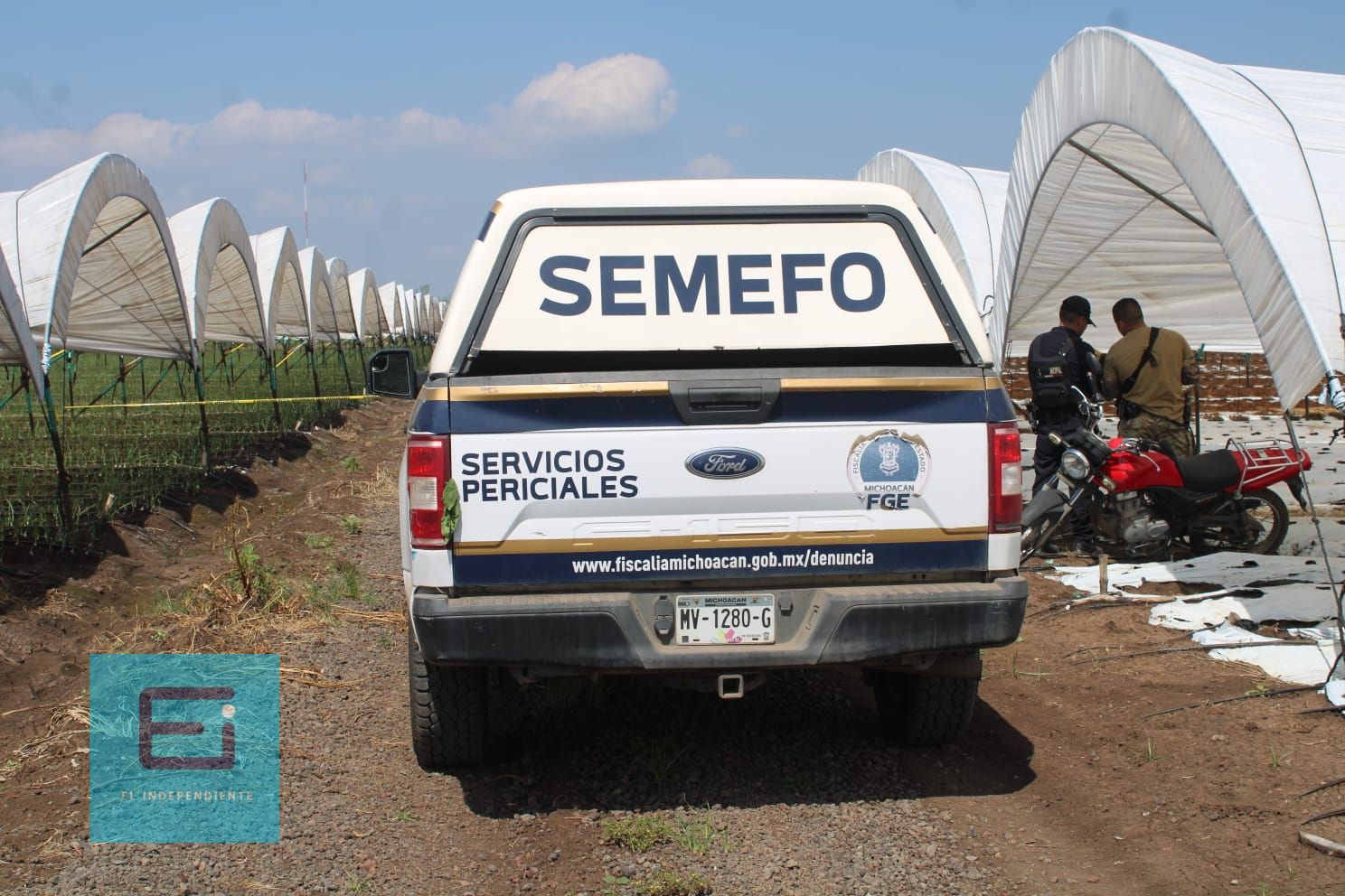 Hallan dos ejecutados en predios agrícolas de Chaparaco