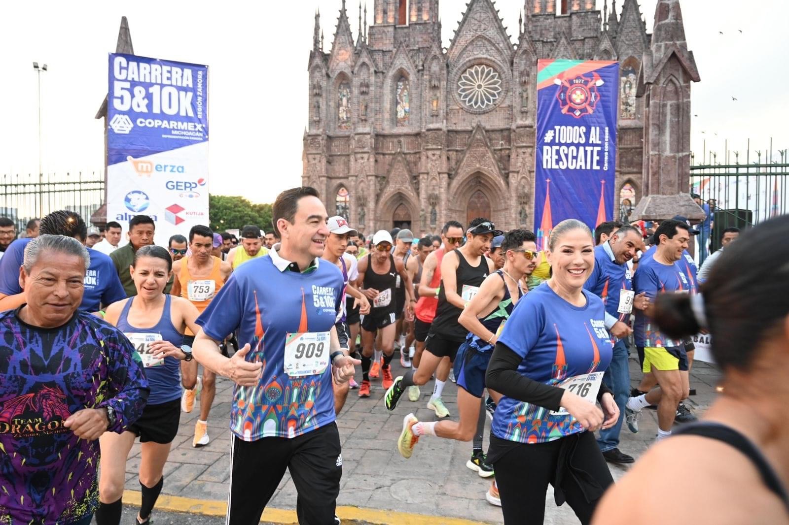 Todo un éxito de participación y organización la carrera 5 y 10 K región Zamora