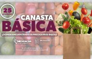 Canasta Básica de Zamora se posiciona en tercer lugar como la más barata en Michoacán