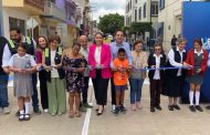 Carlos Soto inaugura rehabilitación de calle Dr. Verduzco; destinaron más de 4 mdp a la obra