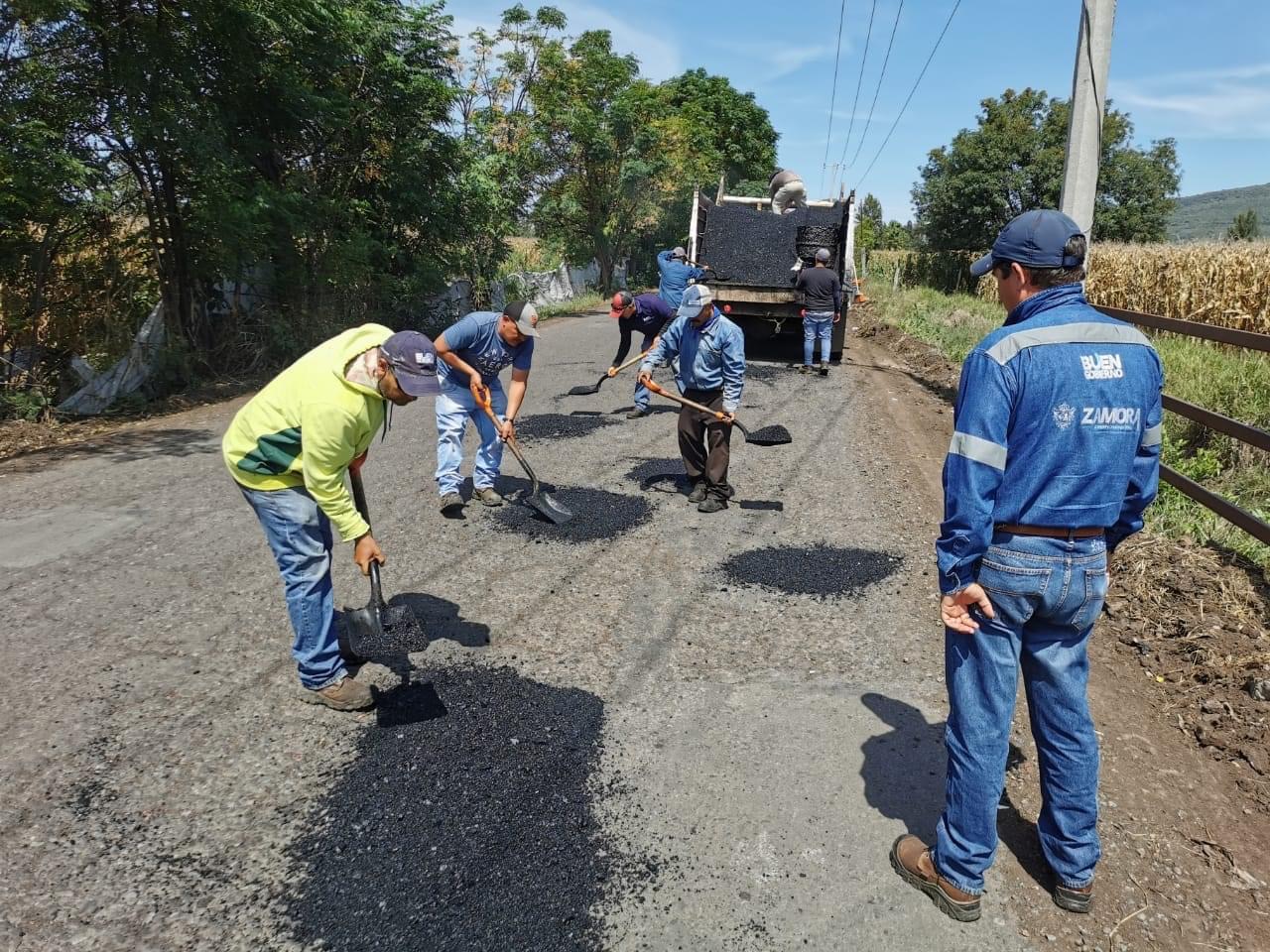 Realizaron mantenimiento al Camino al Pochote