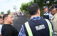 Carlos Soto supervisó trabajos de mantenimiento al Camino al Pochote