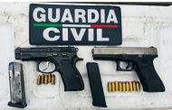 En acción operativa, SSP detiene a tres en posesión de dos armas de fuego