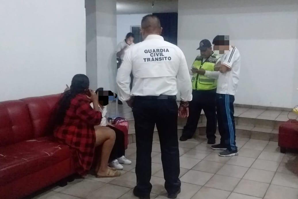 En Zamora, Tránsito del Estado localizó a niña extraviada