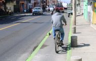 Darán continuidad a ciclopista de Avenida Juárez; ahora llegará hasta Dr. Verduzco