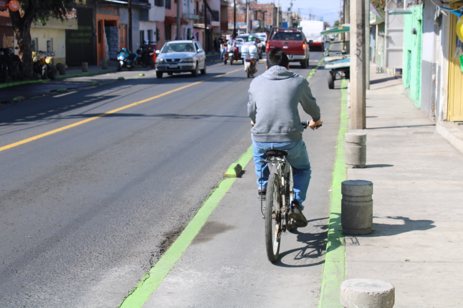 Darán continuidad a ciclopista de Avenida Juárez; ahora llegará hasta Dr. Verduzco