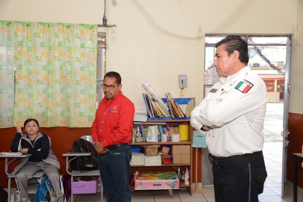 En Chilchota imparten Curso de Educación y Seguridad Vial en la Escuela Primaria 