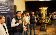 Samuel Hidalgo arranca la remodelación del cuartel de bomberos municipales