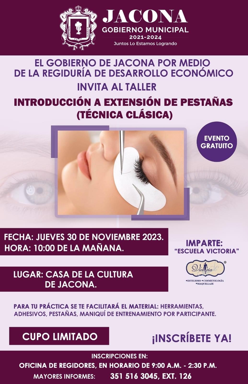 Invitan en Jacona al Taller de 