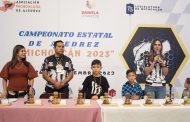 Inicia con Éxito el Campeonato Estatal de Ajedrez impulsado por Daniela De Los Santos.