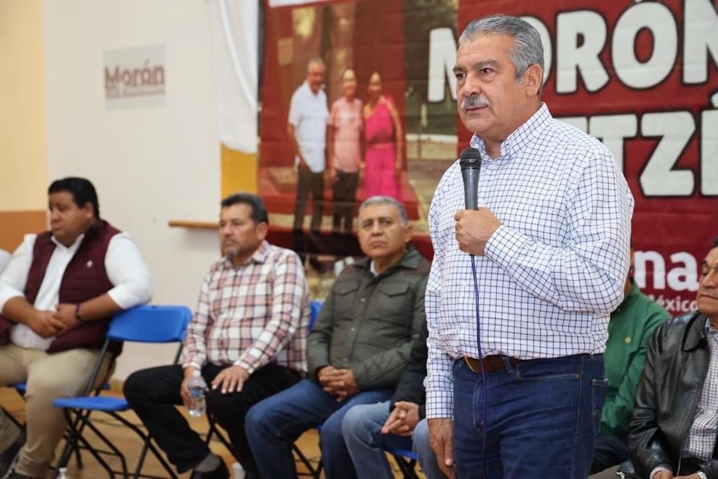 Morón, firme en cumplir en Michoacán encomienda de Claudia Sheinbaum