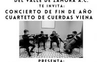 Casa de la Cultura invita a concierto de fin de año con el cuarteto de cuerdas Viena