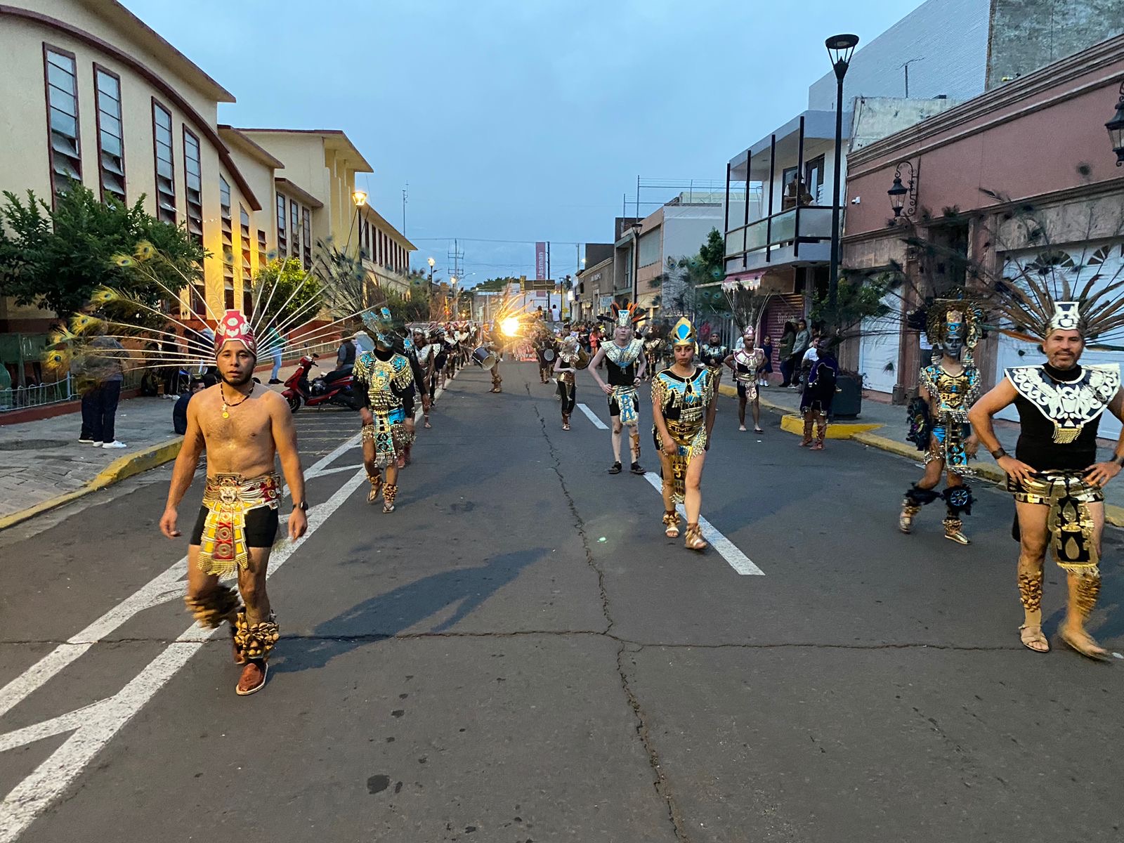 Causó gran expectación peregrinación de la gente del Mercado Hidalgo