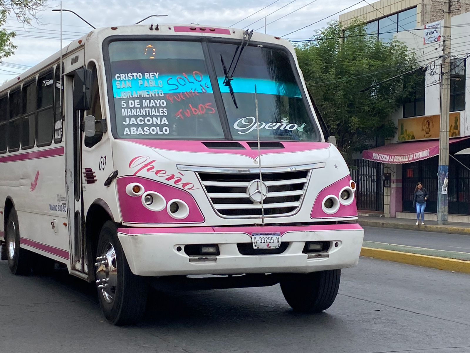 Transportistas quieren aumentar 2 pesos tarifa del servicio público en Zamora