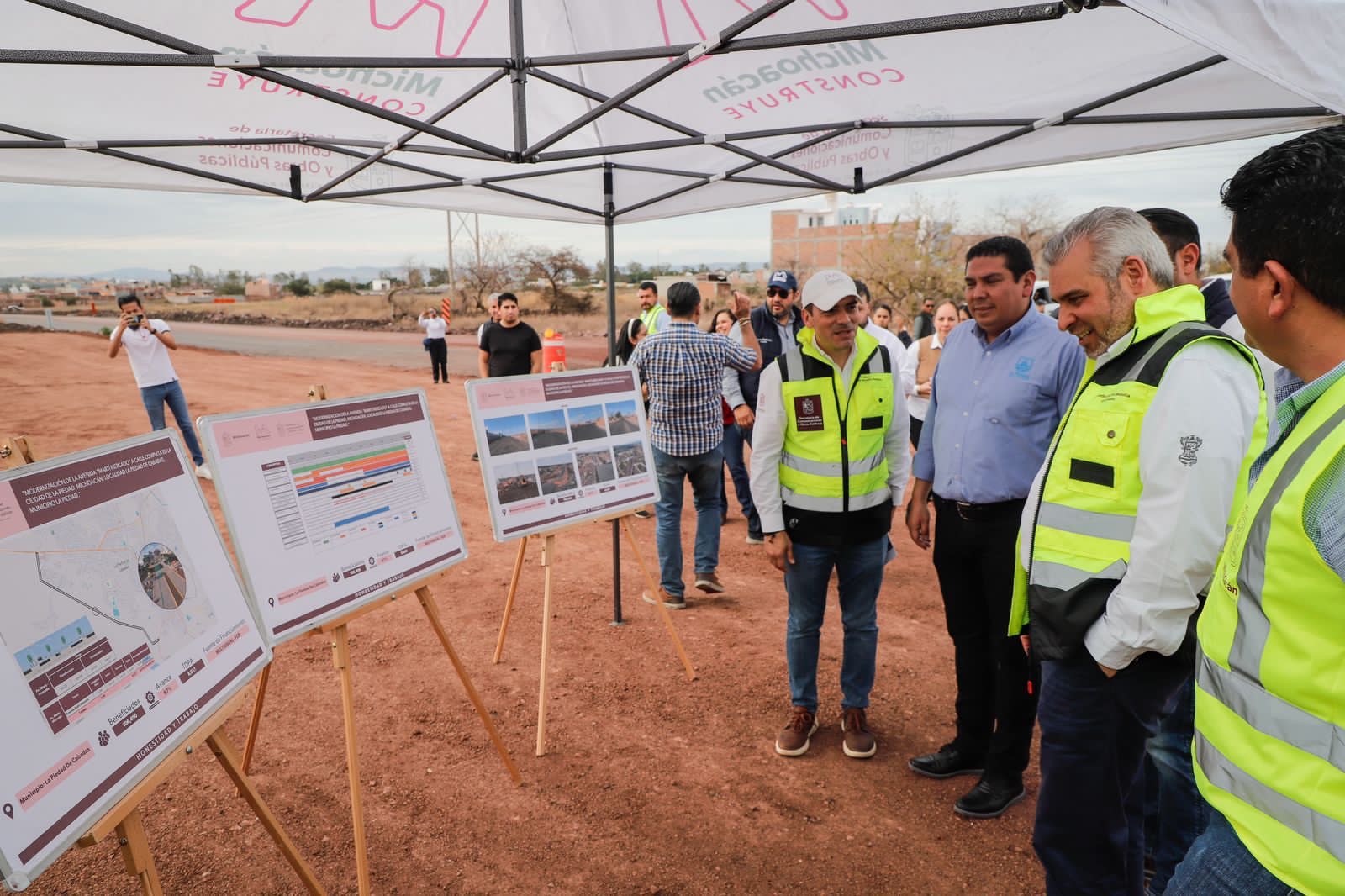 Libramiento Martí Mercado de La Piedad contribuirá al desarrollo económico de la región: Bedolla