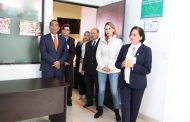 Diputada Daniela De Los Santos, Fiscal Adrián López y Presidente del Poder Judicial Jorge Reséndiz, realizan trabajos preparativos para el Centro de Justicia de Niñas, Niños y Adolescentes.