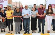 Isidoro Mosqueda inaugura calle Toreo en El Alejandreño