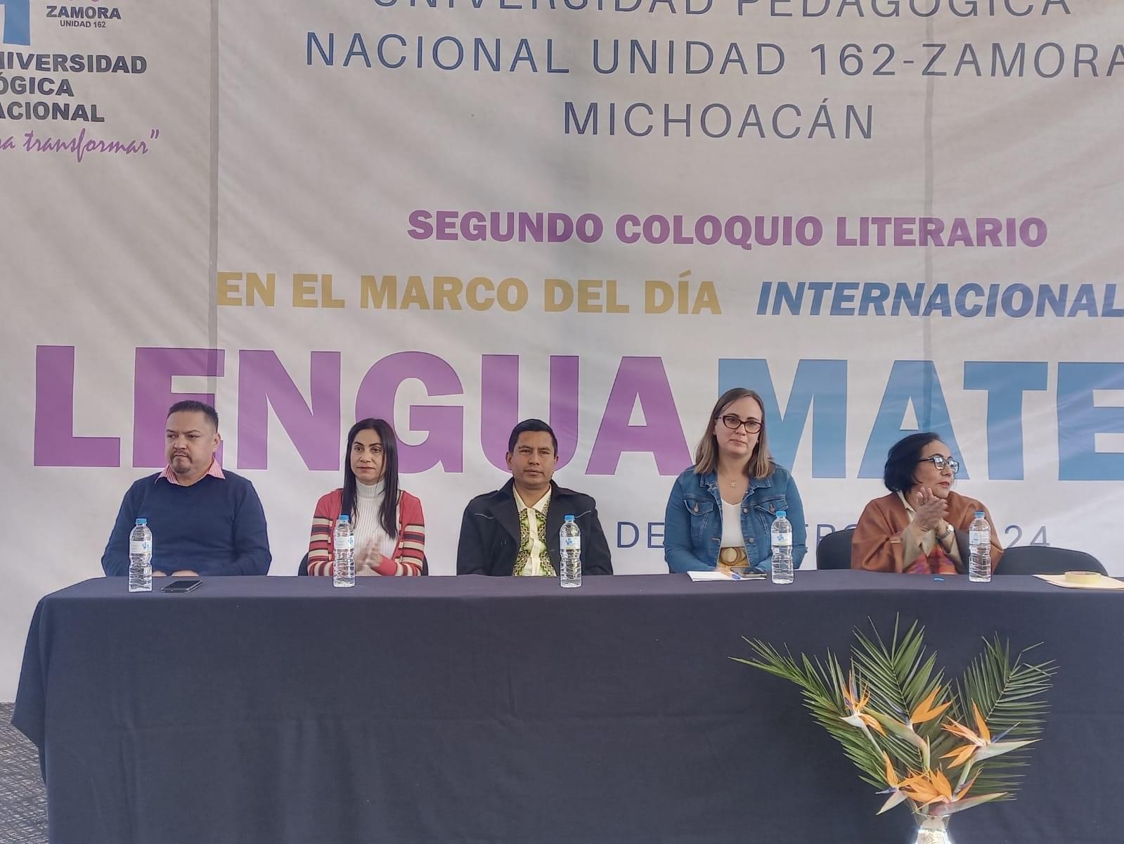 UPN realizó el segundo coloquio literario para el rescate de la lengua materna
