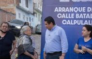 Arrancan obras en calles de la colonia Juárez, ciudad del sol y nuevo amanecer