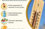 SEE emite recomendaciones a escuelas por altas temperaturas