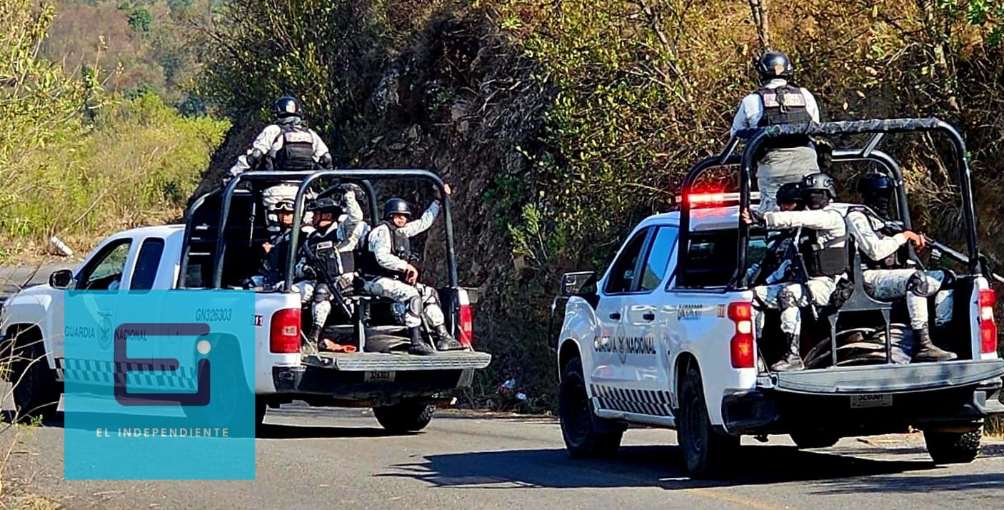 Guardia Nacional abate a dos pistoleros durante enfrentamiento en Chilchota