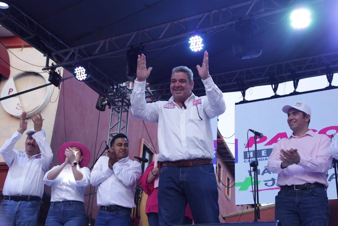 Jacona se pintó de rosa, MÁS Michoacán llegará a la presidencia: Paco Herrera