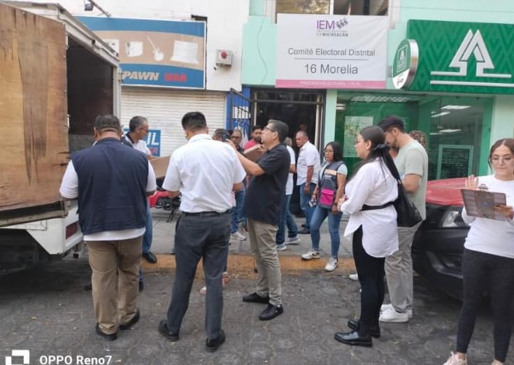 Llegan seguras a Michoacán, boletas para votaciones del 02 de junio: SSP
