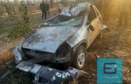 Auto vuelca en la Zamora – La Barca, su conductor sale disparado y muere