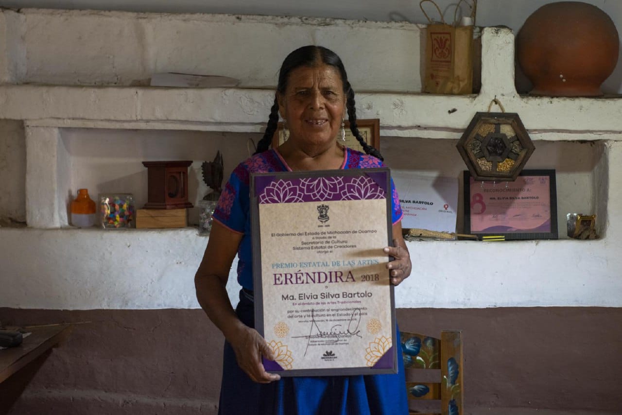 Premio Eréndira, un sueño hecho realidad para Nana Elvia