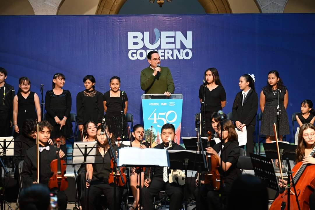 Gobierno de Zamora a través de la música fomentan la cultura de paz