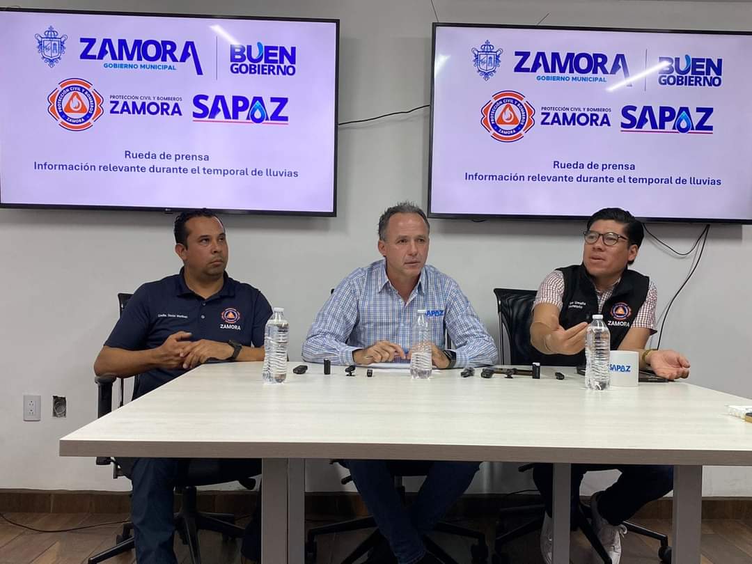 Si la población no deja de tirar basura en las calles, aumentan los encharcamientos en Zamora: Joel Romero, SAPAZ