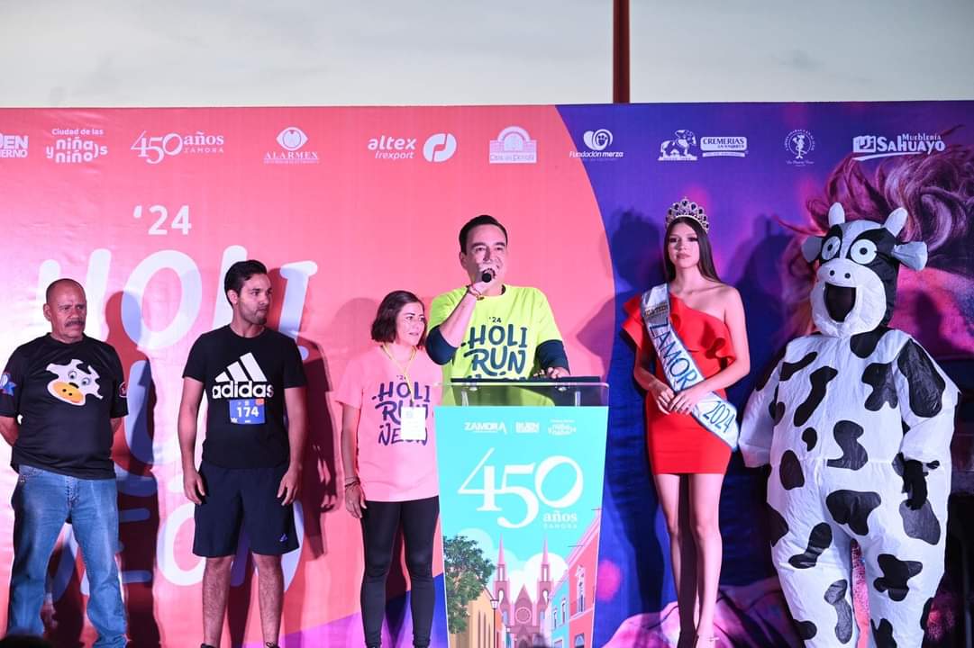 Más de mil participantes en el Holy Run Neón para celebrar Día Internacional de la Juventud