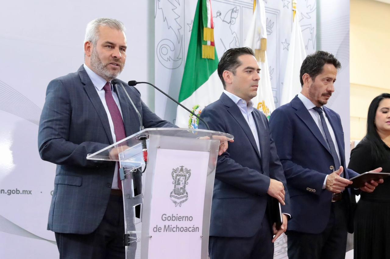 Exdiputados federales boicotean teleférico de Uruapan por cuestiones políticas: Bedolla