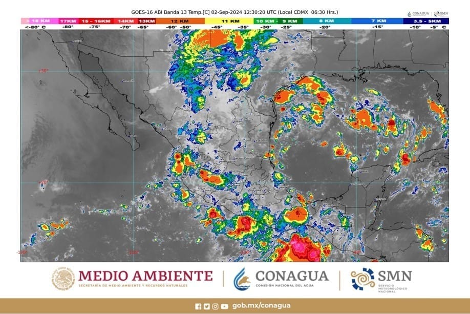 Seguirán las lluvias en Michoacán