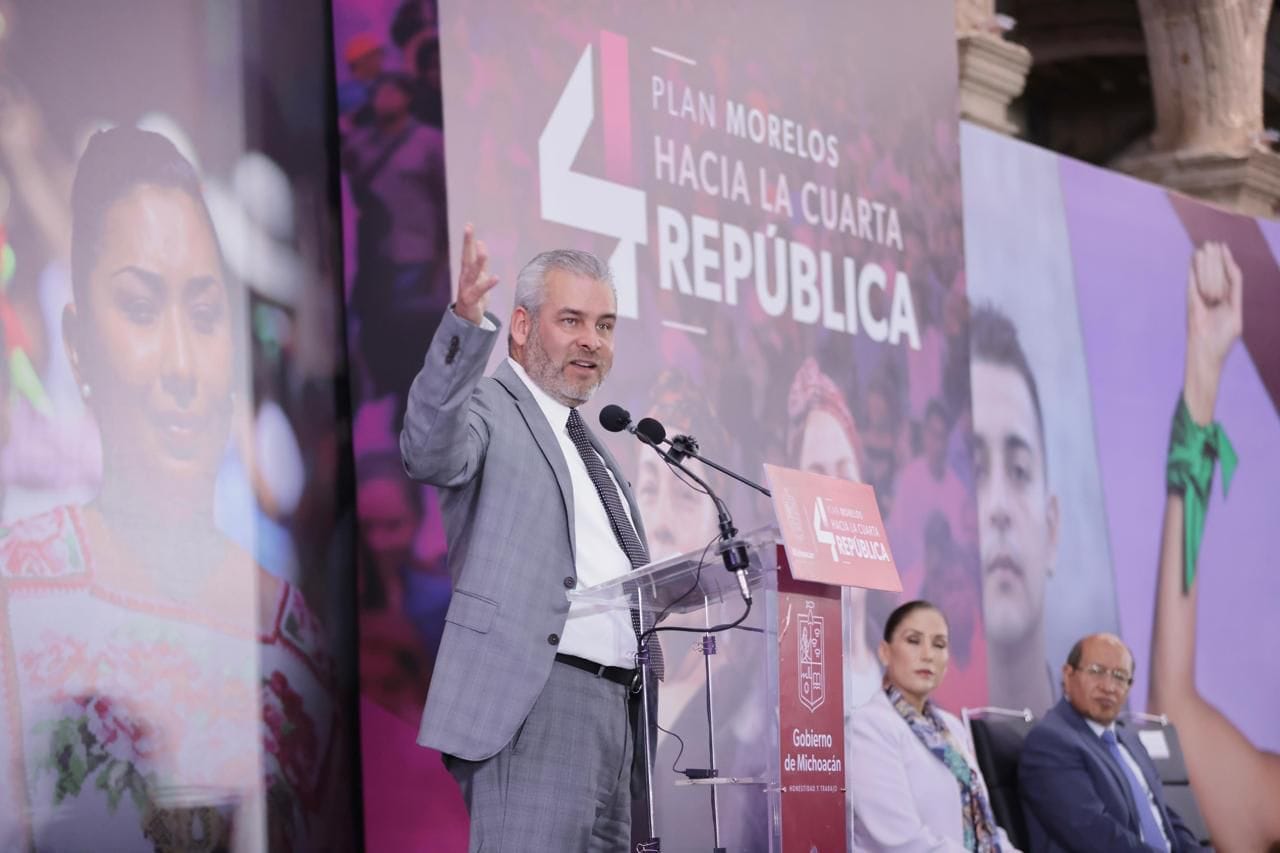 Presenta Bedolla, nueve reformas constitucionales del Plan Morelos