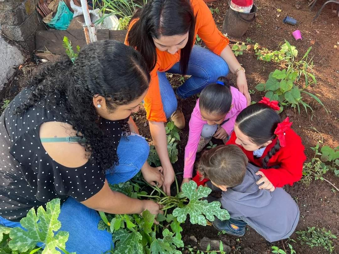 Sader ha puesto en marcha 2 mil huertos escolares en 350 planteles