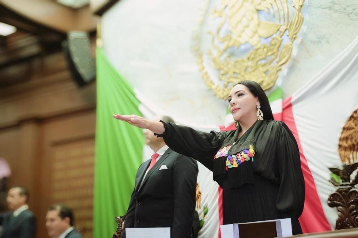 Adriana Campos asume como diputada del Congreso de Michoacán con firmeza y compromiso