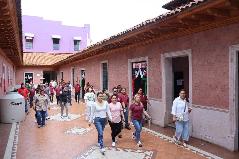 En Jacona realizan simulacro en conmemoracióndel Día Nacional de Protección Civil