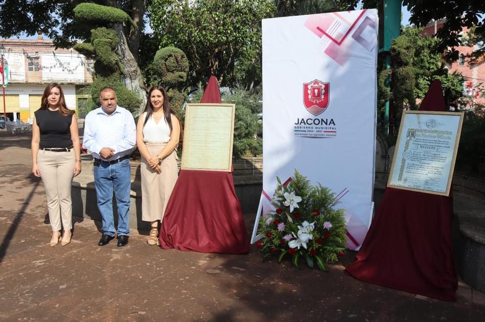 Isidoro Mosqueda encabeza acto de conmemoración de elevación de Jacona a rango de ciudad