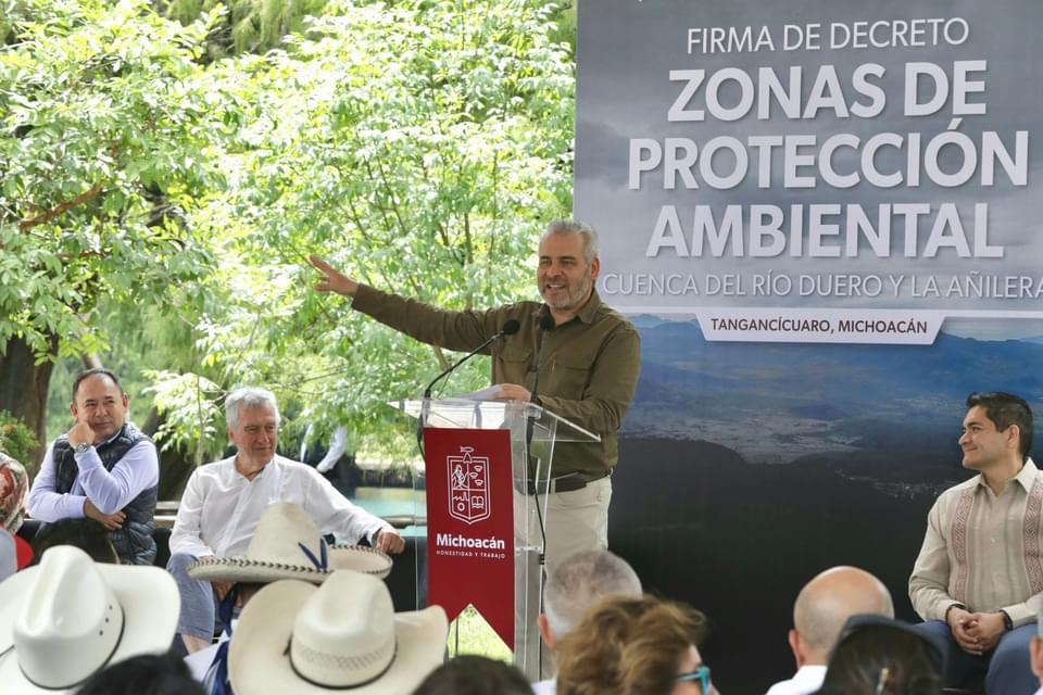 En gobierno de Bedolla, decretadas más de 146 mil hectáreas como Áreas Naturales Protegidas