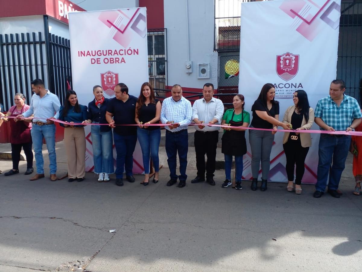 Isidoro Mosqueda inauguró obras por más de 2 mdp